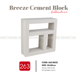 Alternative view of Gạch bông gió 263-BG01