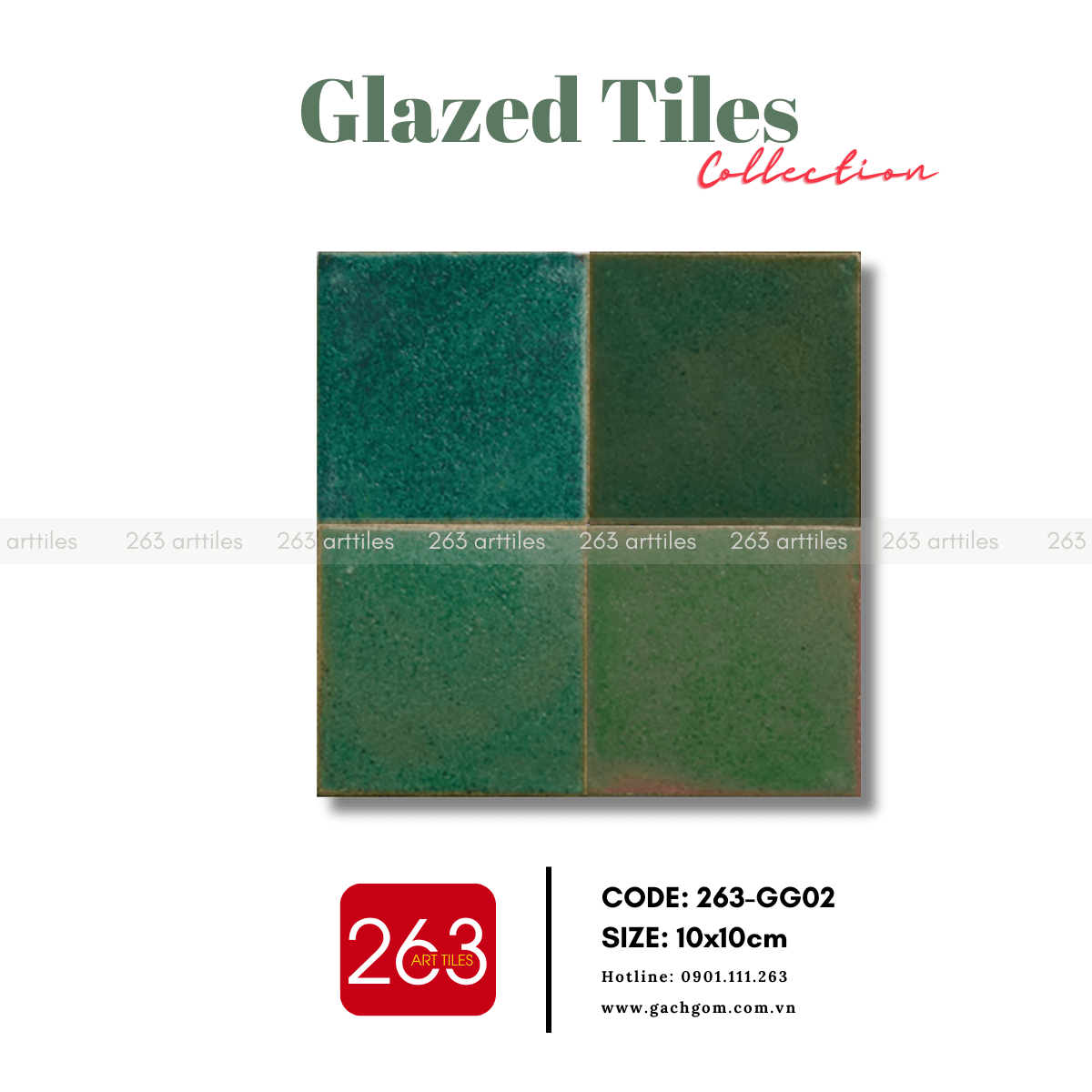 Gạch gốm 263-GG02 - Ảnh 2