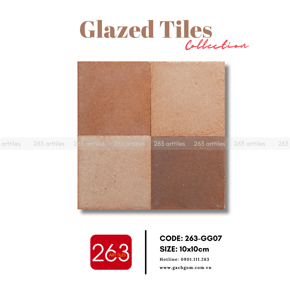 Gạch gốm 263-GG07 - Ảnh 2