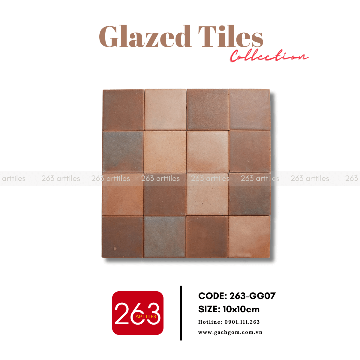Gạch gốm 263-GG07 - Ảnh 3