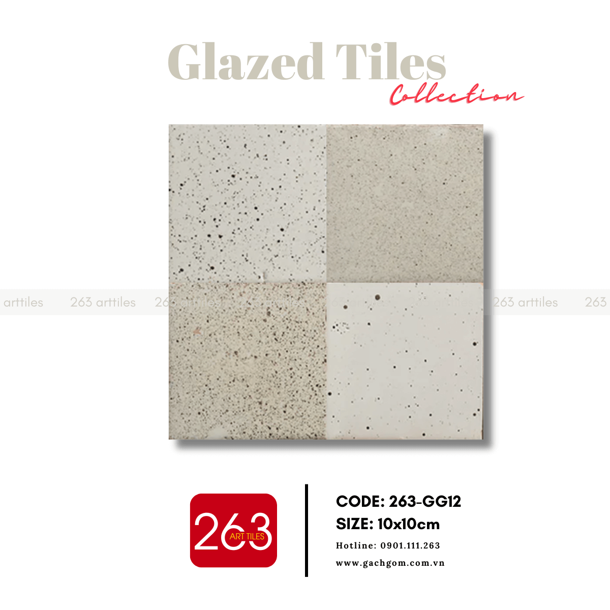 Gạch gốm 263-GG12 - Ảnh 2