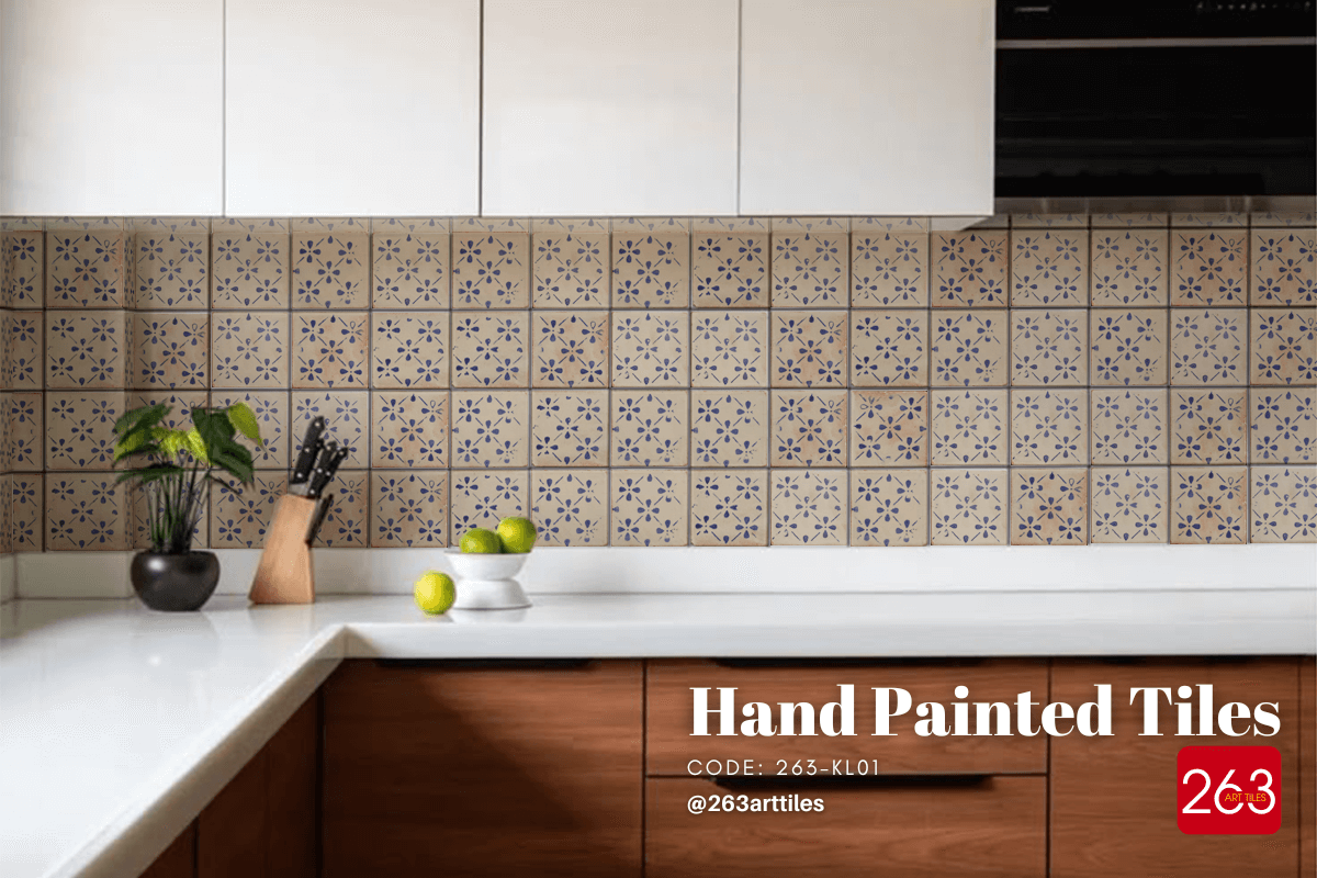 Gạch gốm vẽ tay 263-KL01 - Ảnh 4