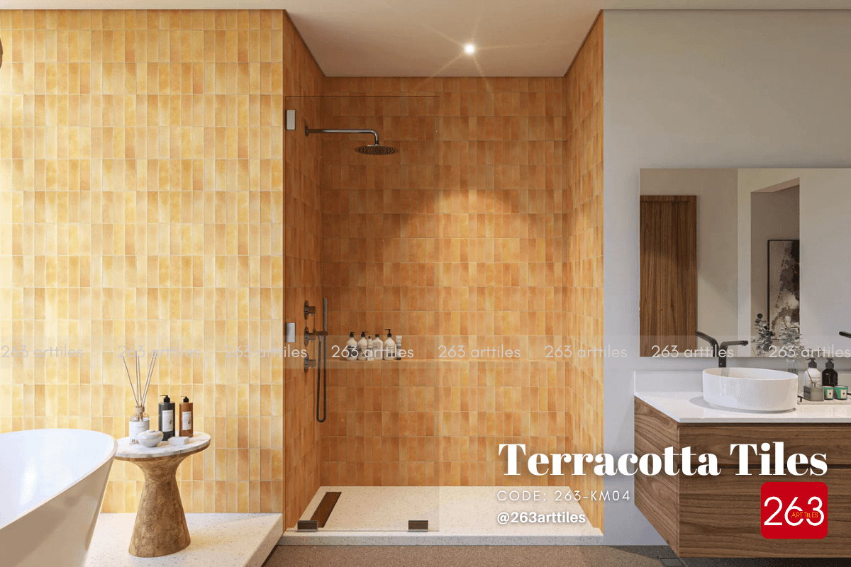 Gạch gốm không men 263-KM04 - Ảnh 4