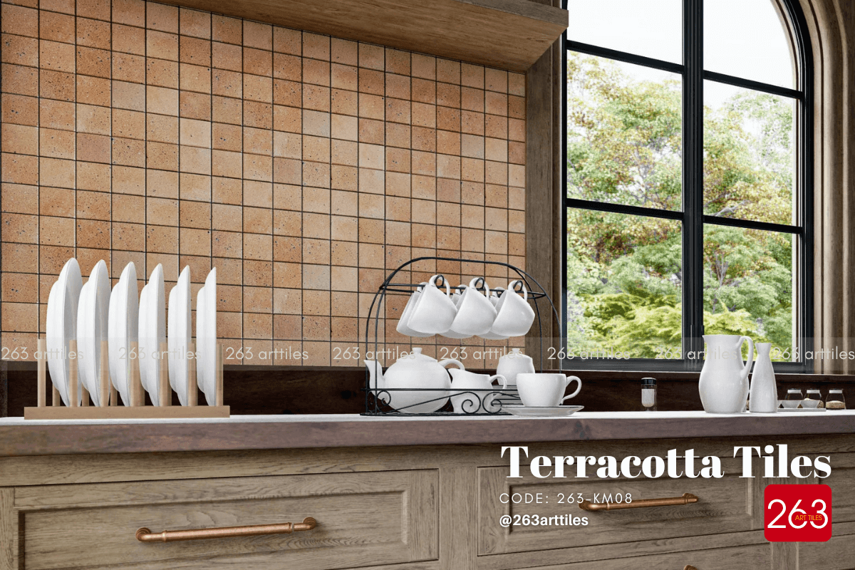 Gạch gốm không men 263-KM08 - Ảnh 4