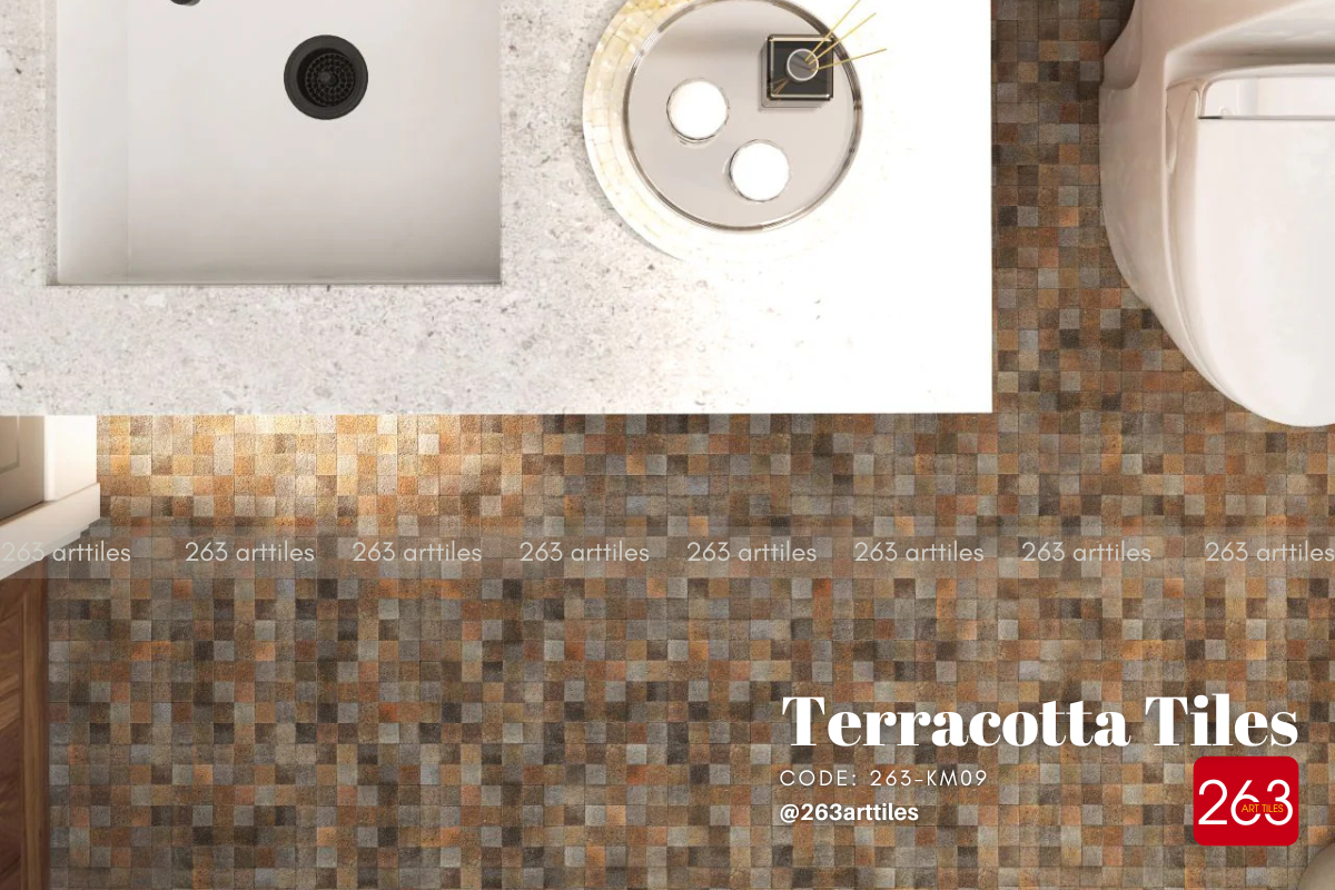 Gạch gốm không men 263-KM09 - Ảnh 4