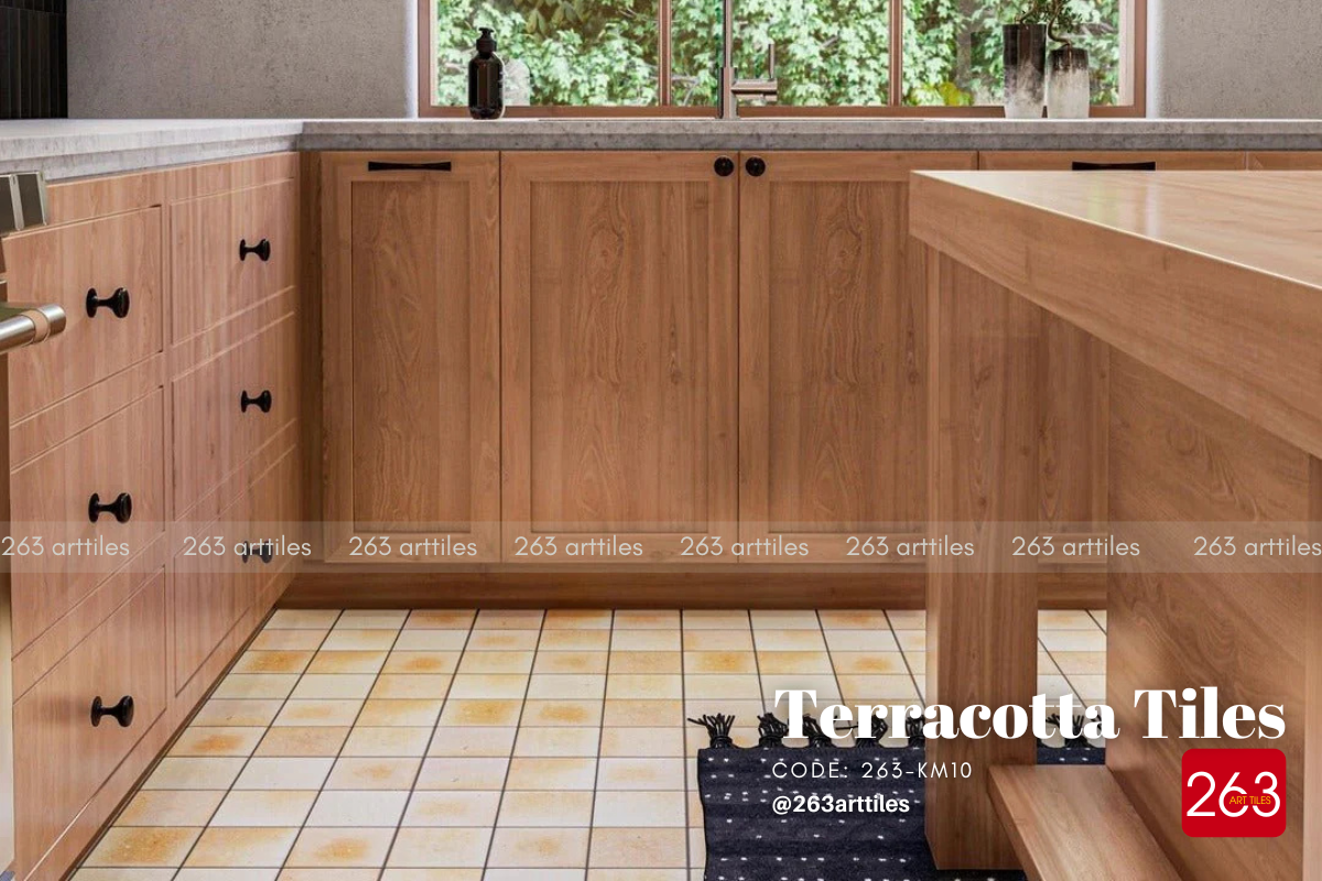 Gạch gốm không men 263-KM10 - Ảnh 4