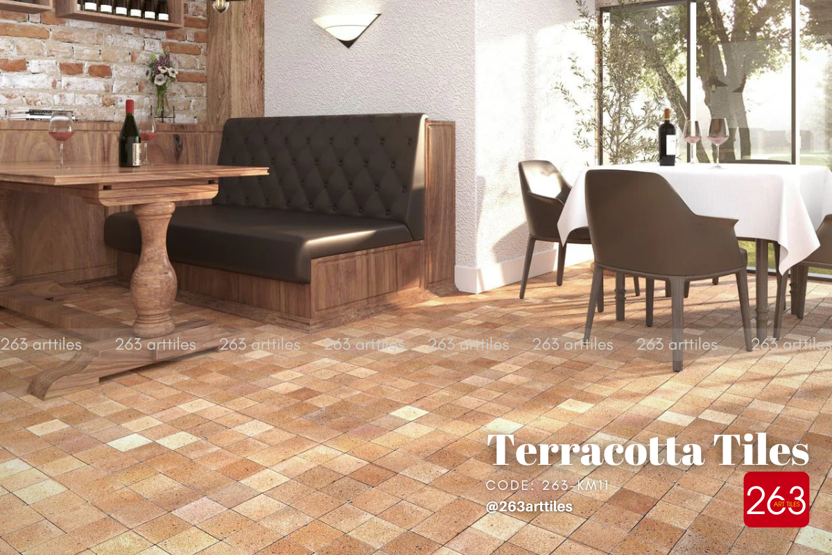 Gạch gốm không men 263-KM11 - Ảnh 4